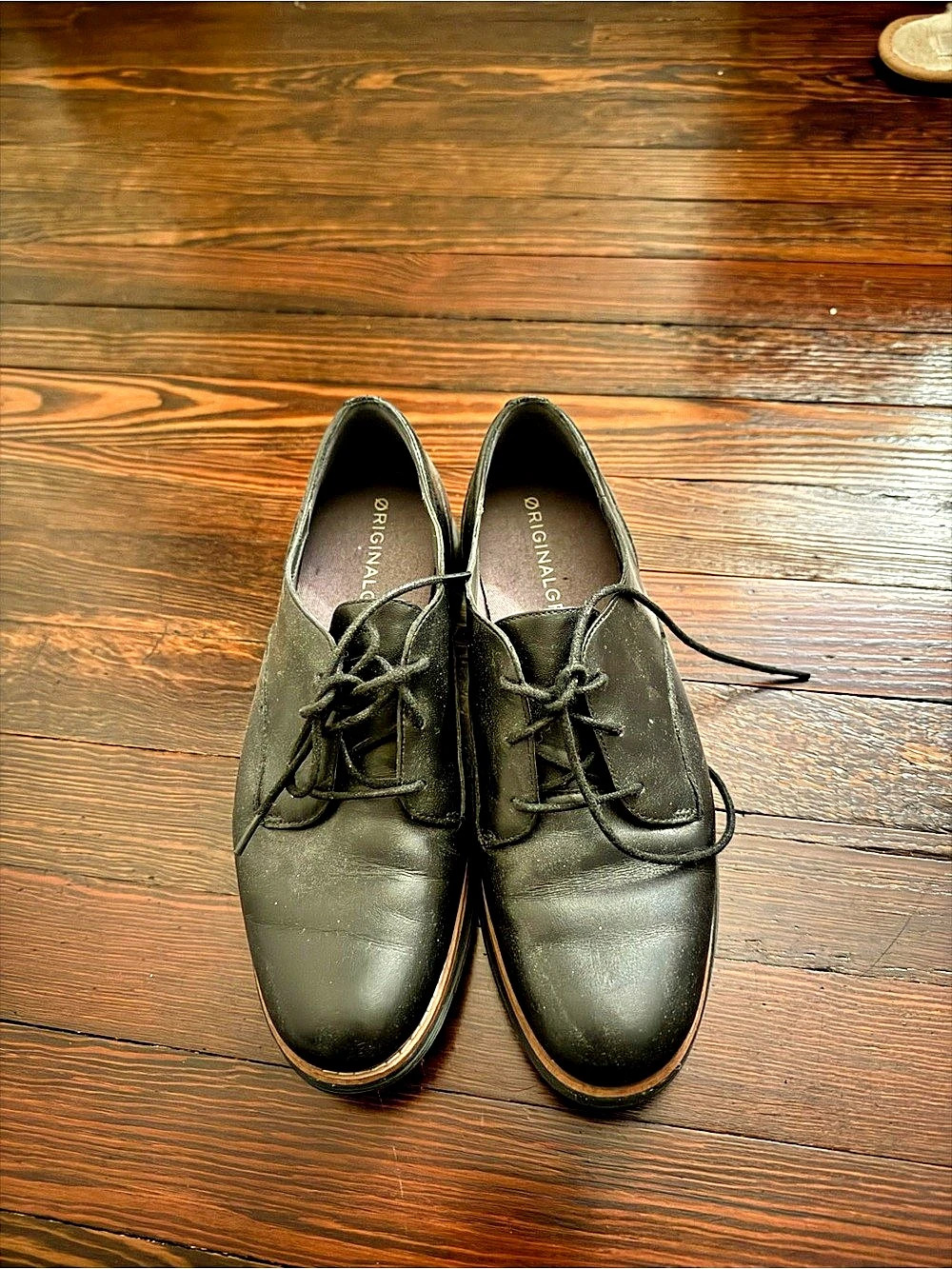 Women’s OriginalGrand Black Faux Leather Loafers